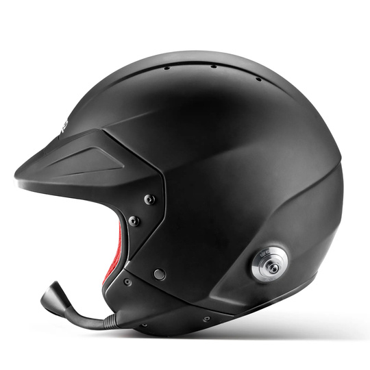 Kask Sparco Flux RJ-i czarny/czerwony (FIA)