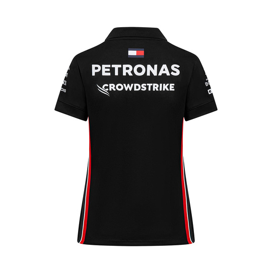 Polo damskie Team Black Mercedes AMG F1 