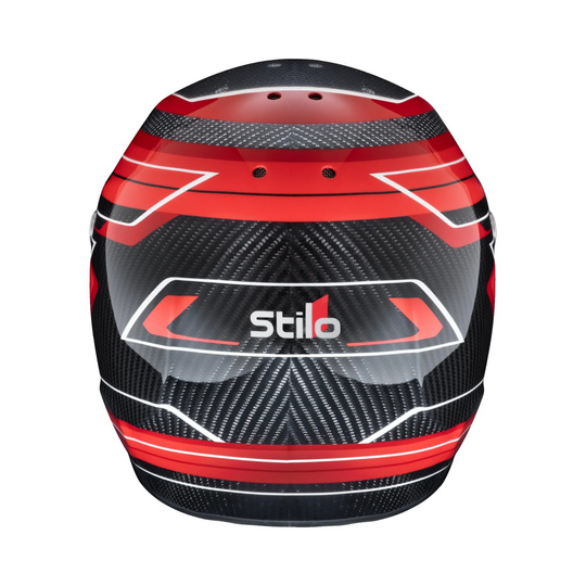 Kask Stilo ST6 CMR Carbon Lite Graphyc czerwony (CMR)