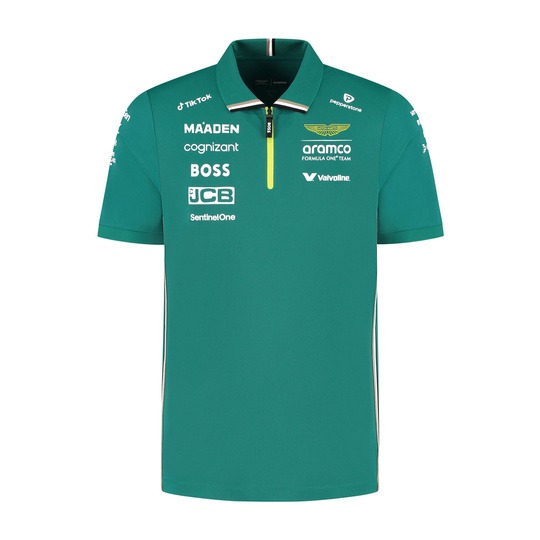 Polo męskie Team Aston Martin F1 2025