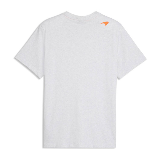 T-shirt męski biały Small Logo McLaren F1 2026