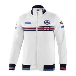 Bluza Full Zip Sparco Martini biała