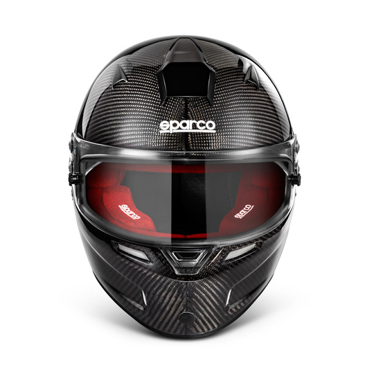 Kask Sparco RF-7 MY22 Carbon czarno-czerwony (FIA)