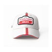 Czapka z daszkiem Stripe Rally Poland szara