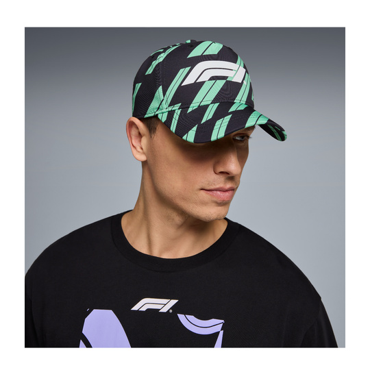 Czapka baseballowa Track Graphic zielona Formula 1 2026