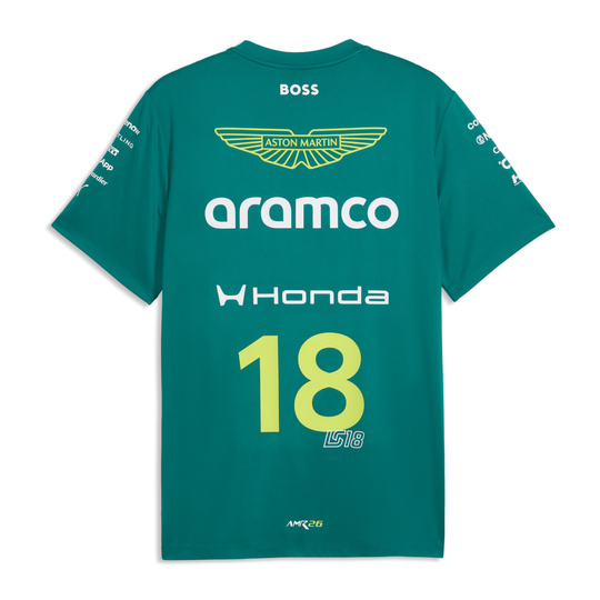 Koszulka t-shirt Lance Stroll Team Aston Martin F1 2026