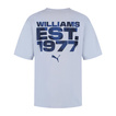Koszulka t-shirt Oversized Williams F1 niebieska