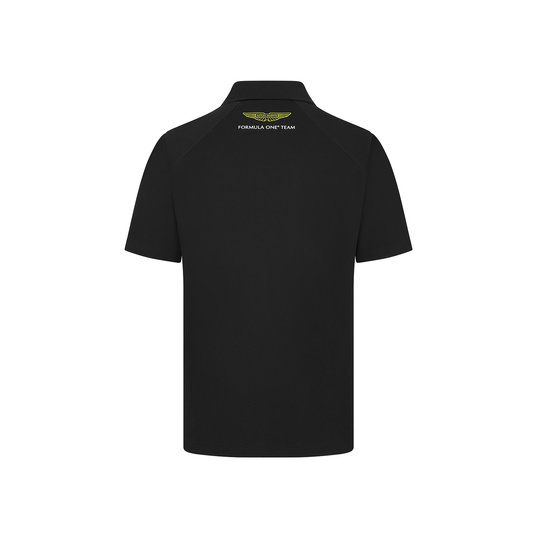 Koszulka polo Logo Aston Martin F1 czarna