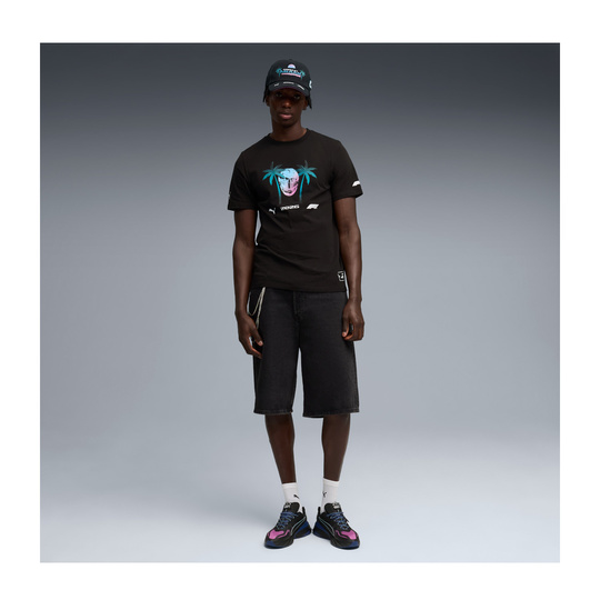 Koszulka T-shirt męska czarna Miami Formula 1 2026