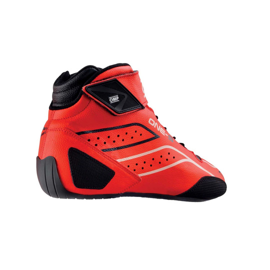 Buty OMP ONE-S MY20 czerwone (homologacja FIA)