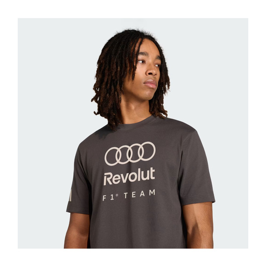 T-shirt męski DNA Graphic szary Audi Revolut F1 2026