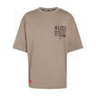 Koszulka t-shirt męska Elevated Graphic Audi Revolut F1 2026 brązowa