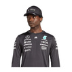 Koszulka męska czarna Team Mercedes AMG F1 2025