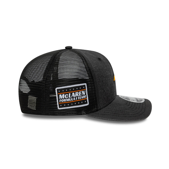 Czapka baseballowa Washed czarna McLaren F1 2025