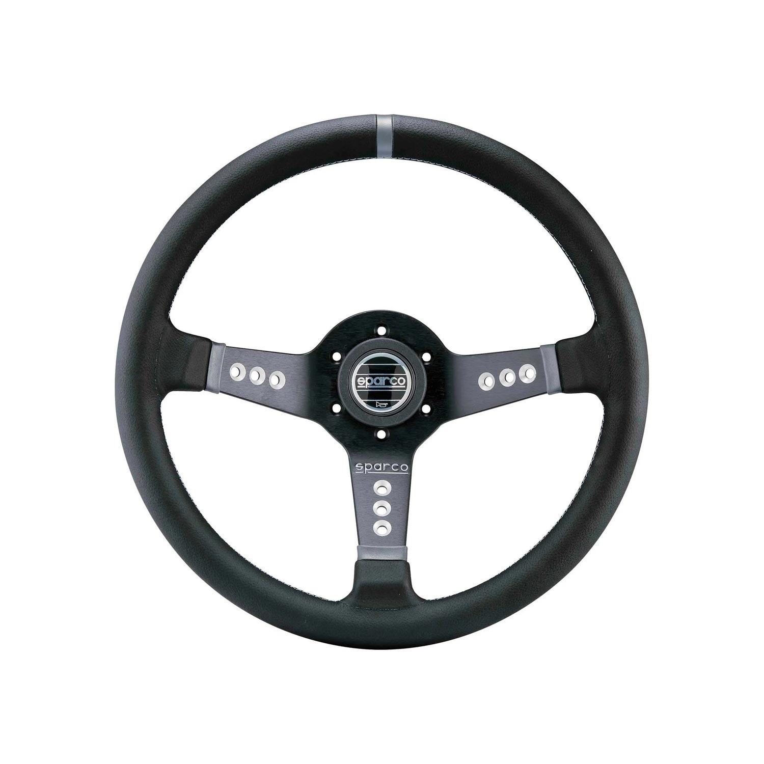 Kierownica sportowa Sparco L777 PIUMA skóra