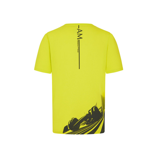 T-shirt męski Lifestyle Printed Aston Martin F1 2024