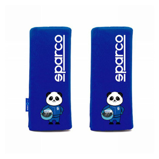 Nakładki na pasy Sparco Panda Mini niebieskie