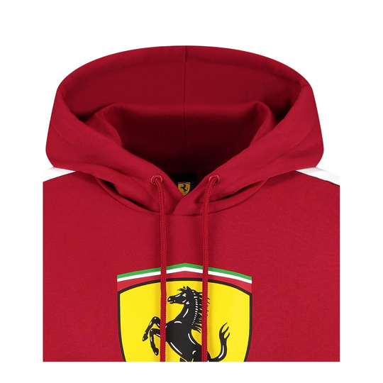 Bluza z kapturem Shield Scuderia Ferrari F1 czerwona