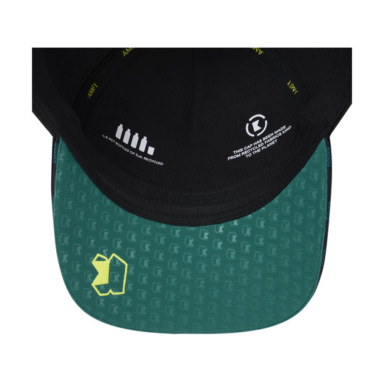 Czapka męska Patch czarna Alonso Kimoa Aston Martin F1 2024