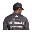 Koszulka męska czarna Team Mercedes AMG F1 2025