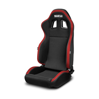Fotel Sparco R100 MY22 czarny/czerwony