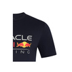 T-shirt dziecięcy Front Logo granatowy Red Bull Racing 2025
