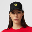Czapka baseballowa Trucker Black Ferrari F1 2024
