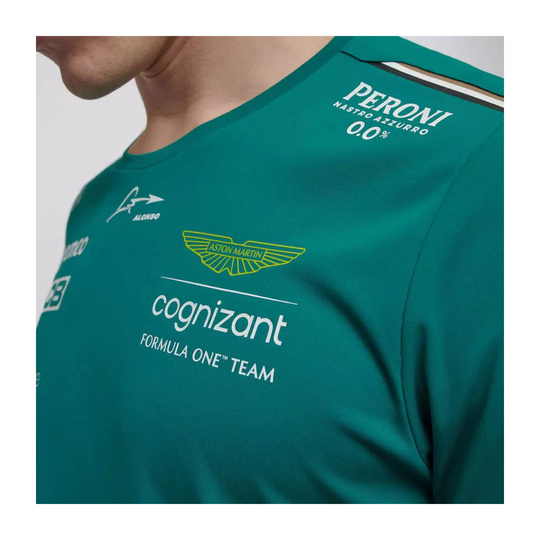 T-shirt męski Alonso Team Aston Martin F1 