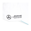 Czapka baseballowa biała George Russell Mercedes AMG F1 2025