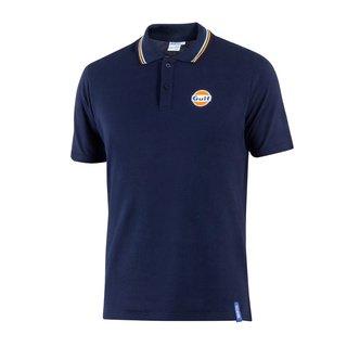 Koszulka polo Gulf Sparco granatowa