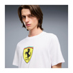 T-shirt męski biały Large Logo Scuderia Ferrari F1 2026