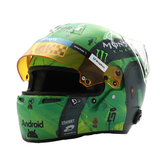Model kasku 1:5 Lando Norris Las Vegas GP McLaren F1
