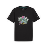 T-shirt męski czarny Las Vegas Mercedes AMG F1