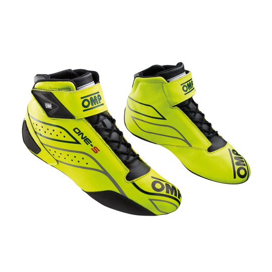 Buty OMP ONE-S MY20 żółte (homologacja FIA)