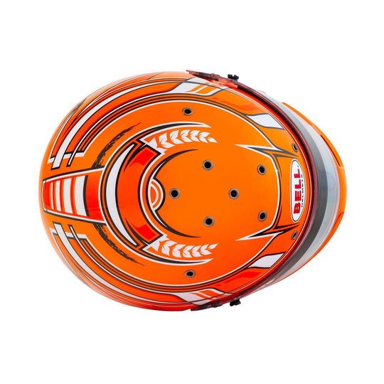 Kask zamknięty kartingowy Bell KC7-CMR Champion Orange