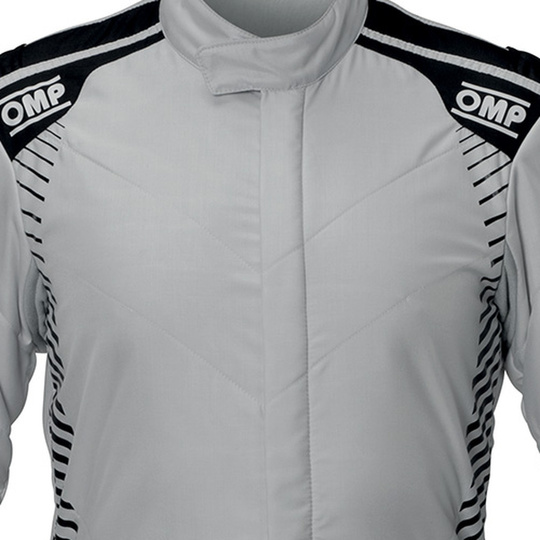 Kombinezon OMP One-S Air srebrny (FIA)