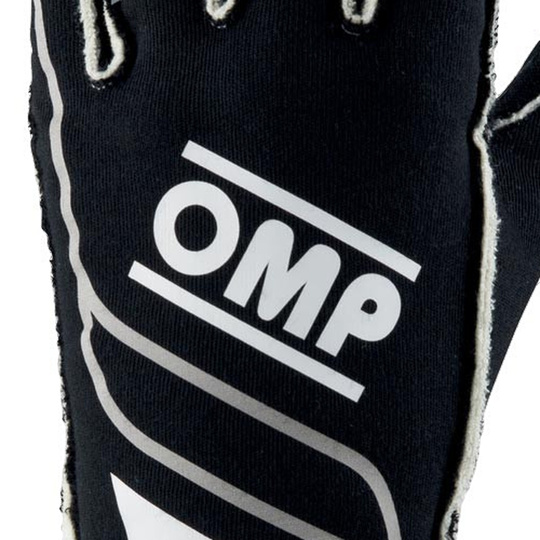 Rękawice OMP One-S MY20 czarne (FIA)