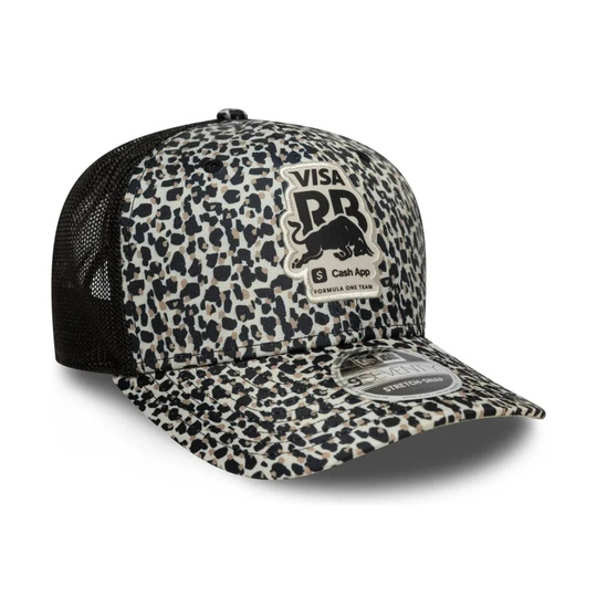Czapka baseballowa Leopard Trucker czarna Visa Cash App RB 2026