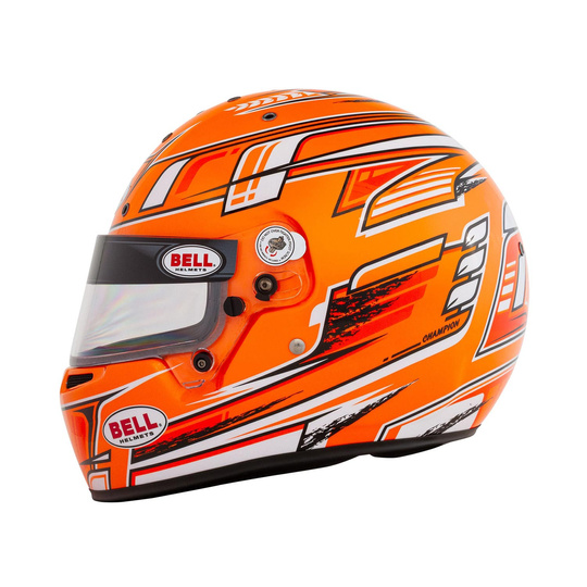 Kask zamknięty kartingowy Bell KC7-CMR Champion Orange