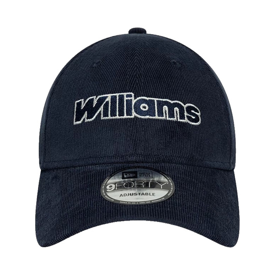 Czapka z daszkiem Traditional Cord Williams F1 2026 granatowa