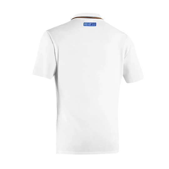 Koszulka polo Gulf Sparco biała