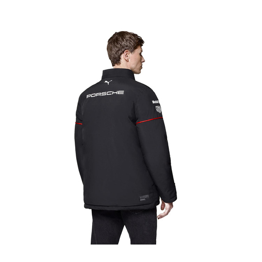 Kurtka zimowa męska czarna Team Porsche Motorsport 2026