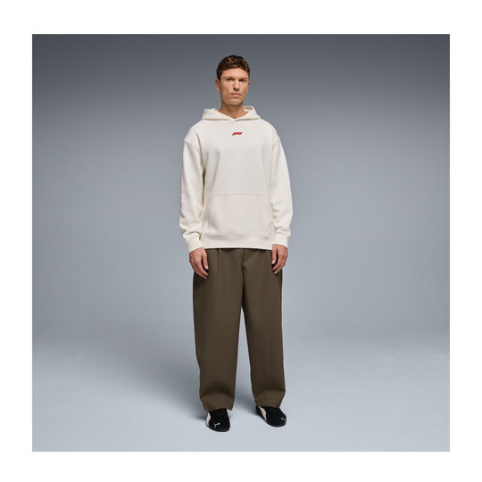 Bluza z kapturem Racing Line biała Formula 1 2026