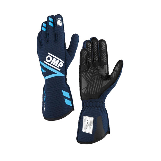 Rękawice OMP ONE EVO FX granatowe (FIA)