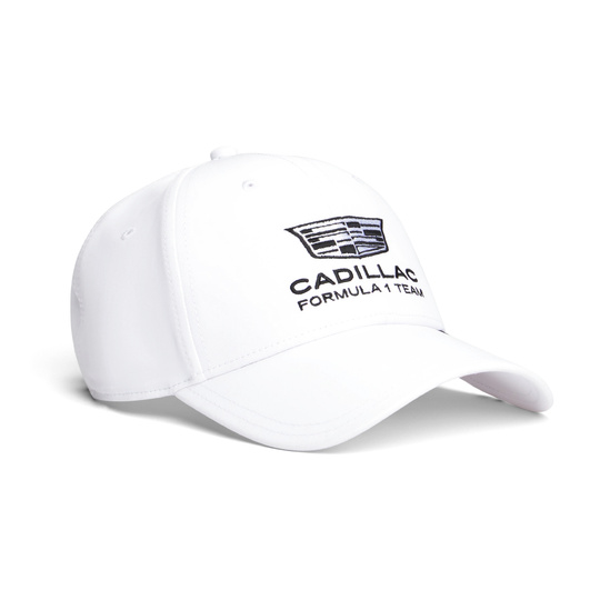 Czapka z daszkiem Valtteri Bottas Team Cadillac F1 2026 biała