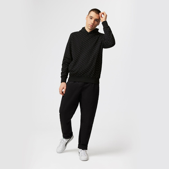 Bluza męska Hoodie Polka Dot Black Mercedes AMG F1 