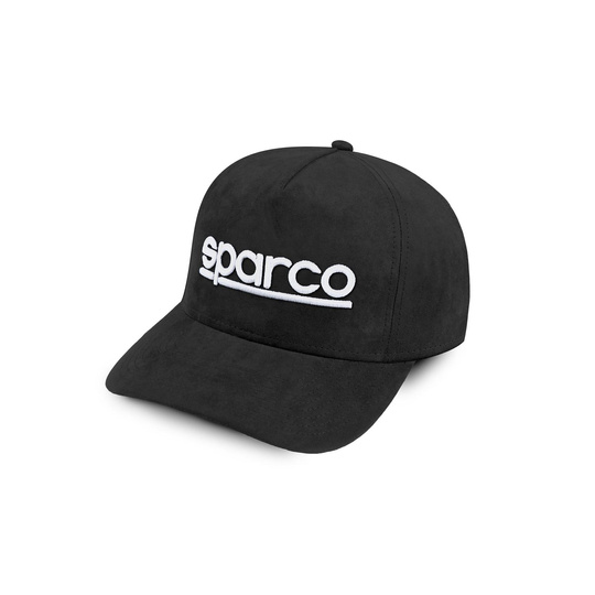 Czapka baseballowa Sparco SUEDE czarna