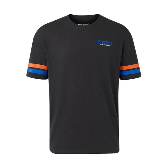 T-shirt męski szary Austin GP McLaren F1 2025