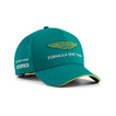 Czapka baseballowa zielona Team Aston Martin F1 2026