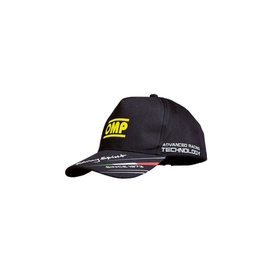 Czapka z daszkiem dziecięca Racing Spirit OMP czarna